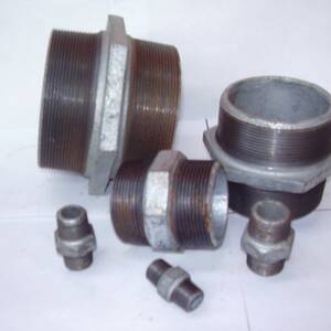 Niple Hex. Galvanizado A-197