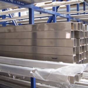 Perfil cuadrado Inox 304 A-554