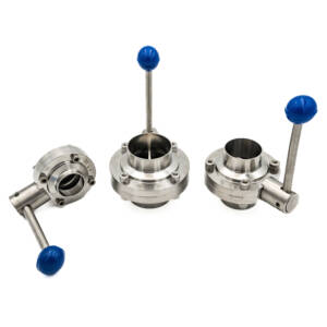 Válvula Mariposa Sanitaria Inox