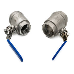 VÁLVULA BOLA INOXIDABLE 2 CUERPOS