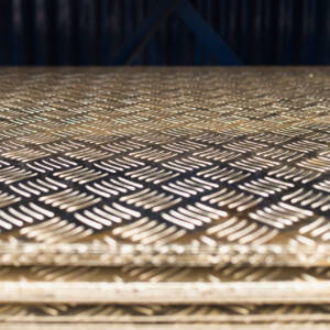 Plancha Diamantada Aluminio